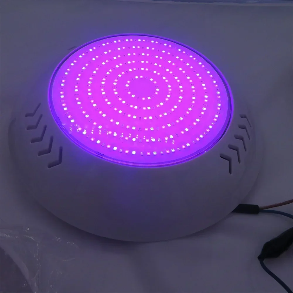 Kolam Renang LED RGB 55W, Light-IP68 tahan air, DC 12V, pilihan dalam 25W,30W,35W,45W untuk pencahayaan bawah air luar ruangan, kolam, lampu sorot