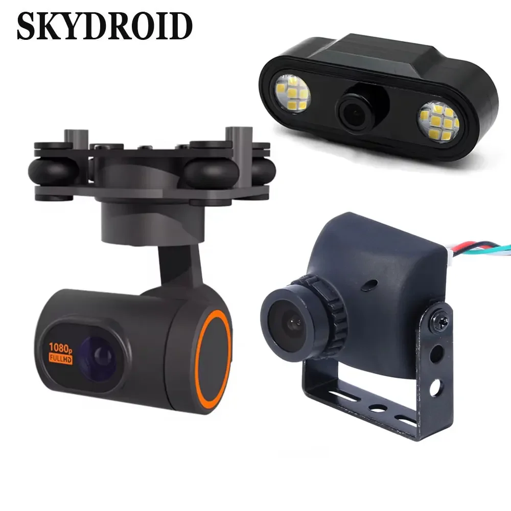 

Skydroid HD Mini Three-body Gimbal Camera Digital Map Suitable for T10 T12 H12 Remote Control Transmission Plant Protection UAV