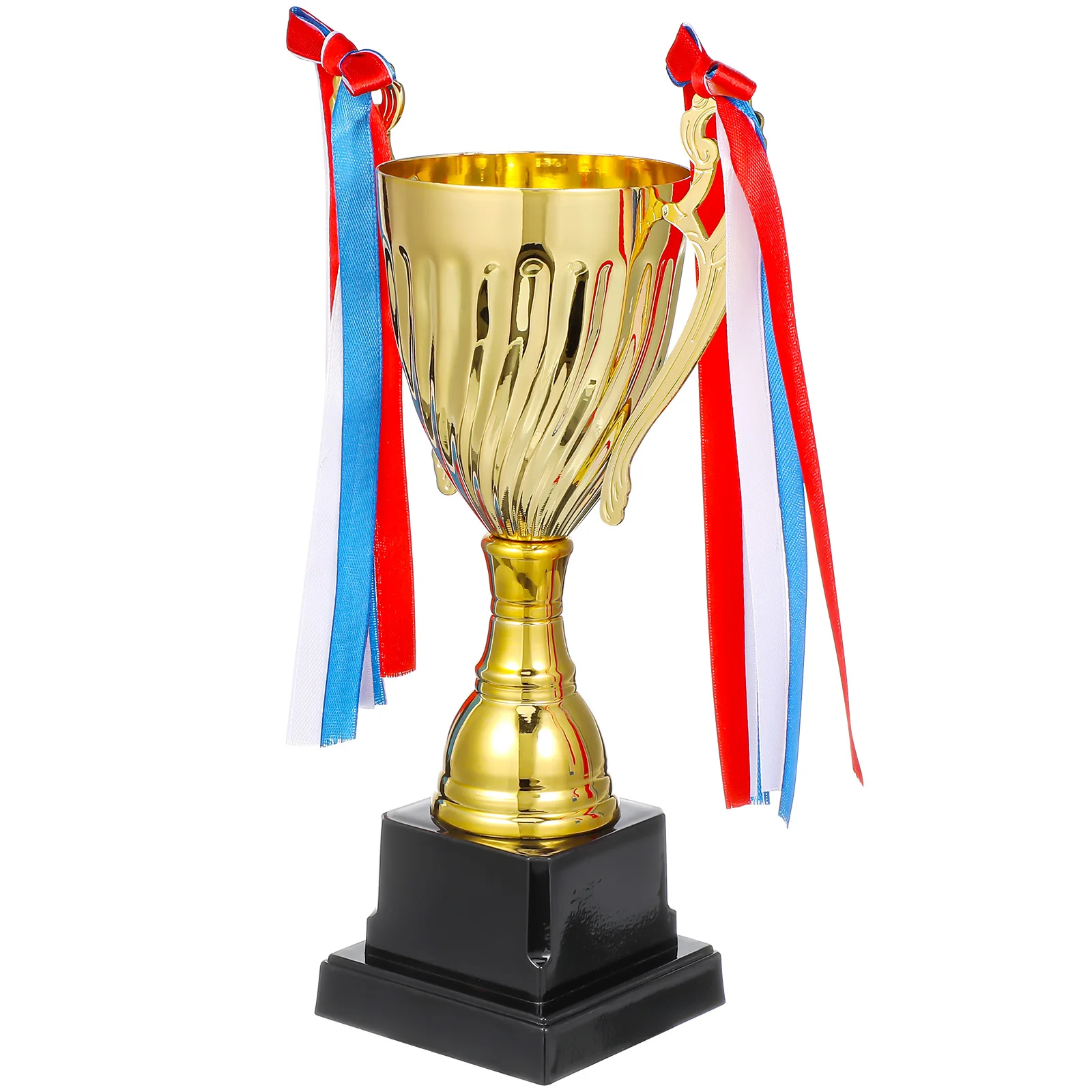 

Metal Trophy for Competition School Game Award Team Sports Basketball Long Lasting Durability Honor Winner Shiny Golden