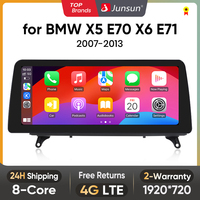 Junsun CarPlay For Apple Car Radio For BMW X5 E70 X6 E71 2007-2014 Wireless Android Auto 4G SIM WiFi IPS Screen GPS Multimedia