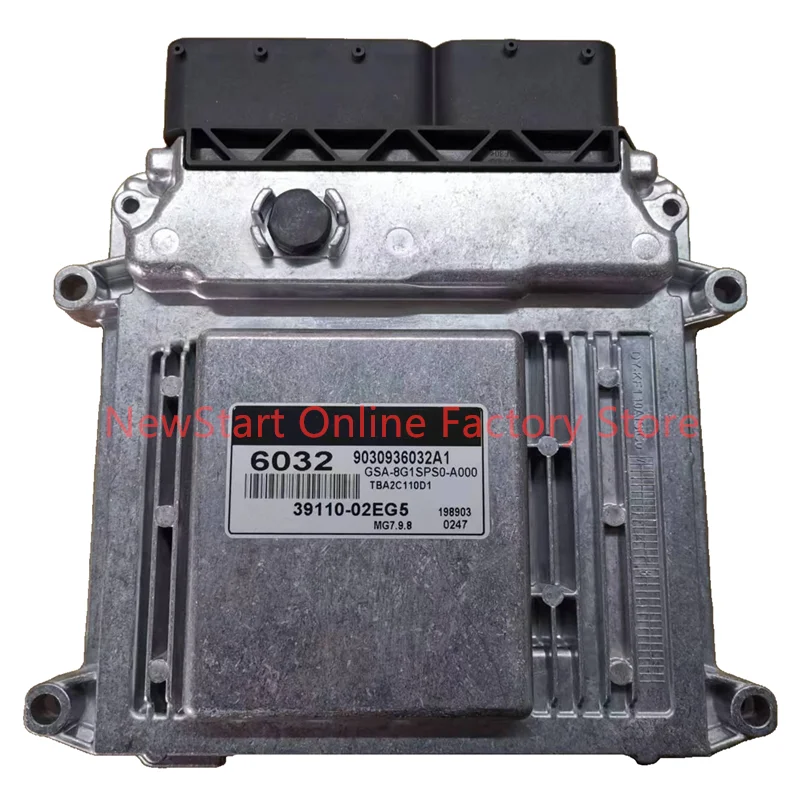 39110-02EG5 New ECU Original Car Engine Computer Board Electronic Control Unit Fit For KIA MG7.9.8 6032