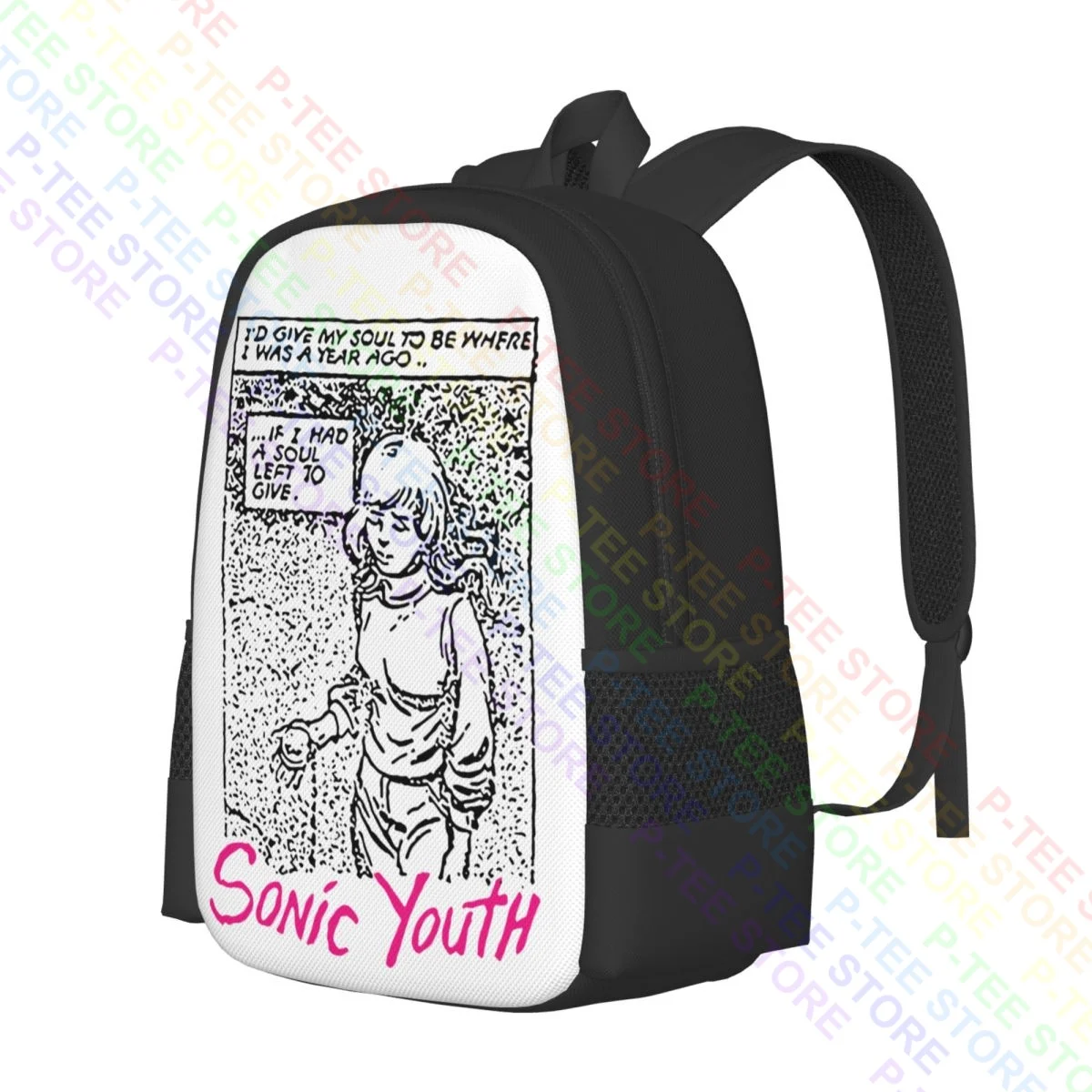 Sonic Youth Evol Era 1986Backpack Large Capacity Bookbag Beach Bag