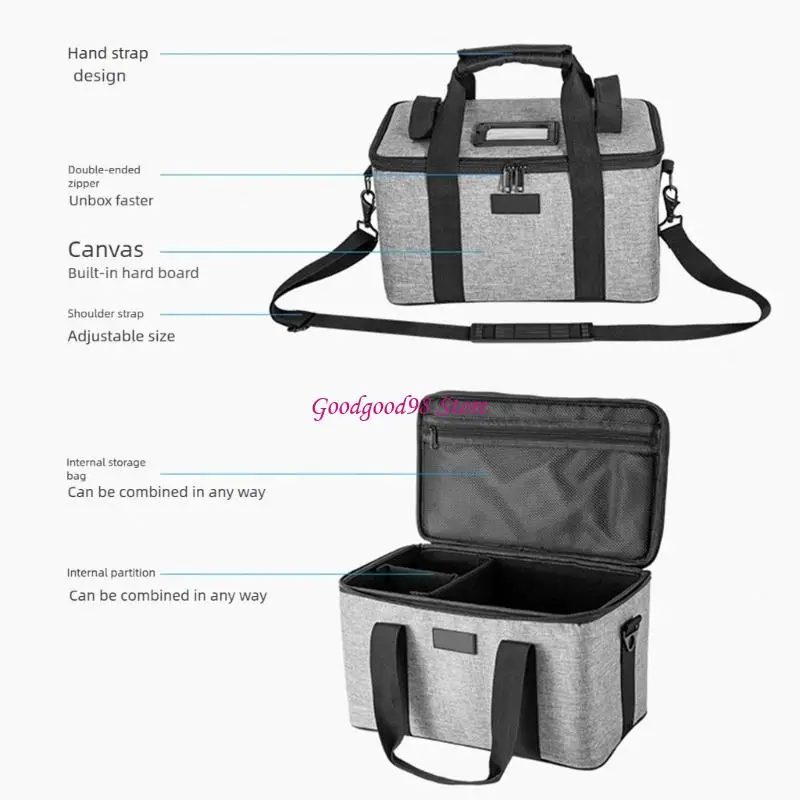 Camera Light Organizers Bag Featuring Adjustable Compartments And Soft Lining To Prevent Damage To Photography Equipment 