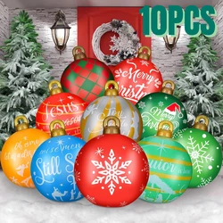 Gigante PVC natale decorato palla gonfiabile vacanza all'aperto YardChristmas Yard decorazioni decorazioni natalizie all'aperto Decor