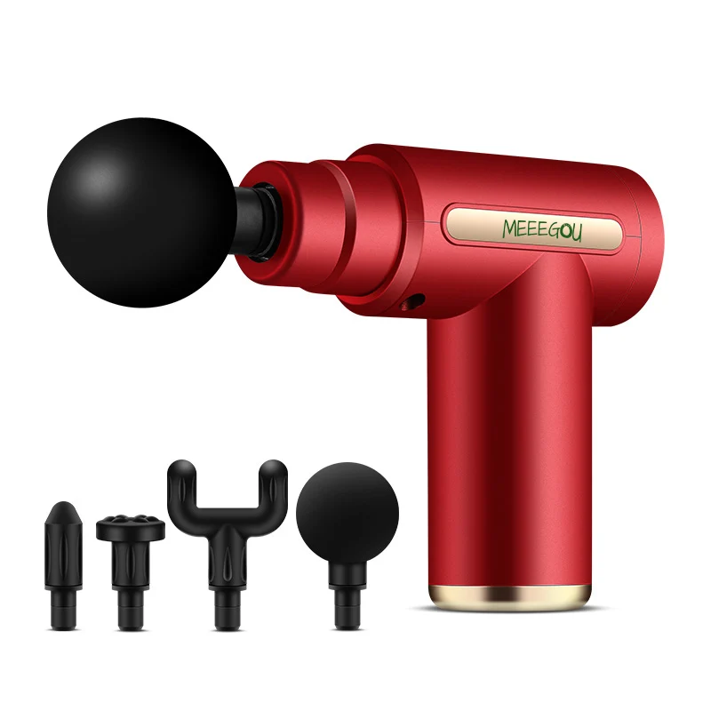 Meeegou XIAOMI Mijia Fascia Gun 2 Portable Muscle Massage Gun 18kg Thrust Brushless Silent Motor 4 Massage Heads Relax the Body