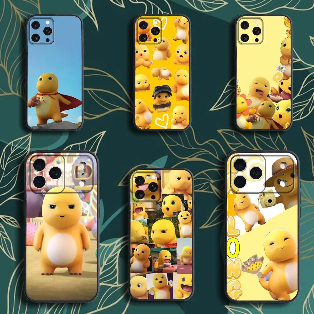 

C-Cute N-Nailong Phone Case For iPhone 17,16,15,14,13,12,Pro,Max,Plus,E,SE4,Air,Mini Black Soft Box