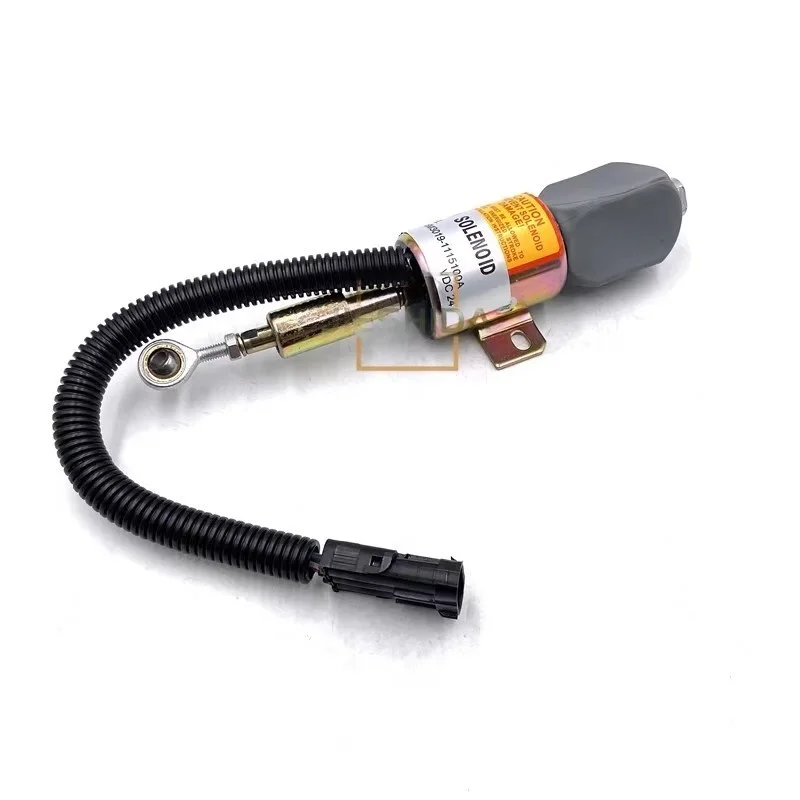 Longgong Liugong 855 ローダーエンジンシャットダウンソレノイドバルブスイッチオイルカットオフバルブ部品番号 6M3019- 1115100 A