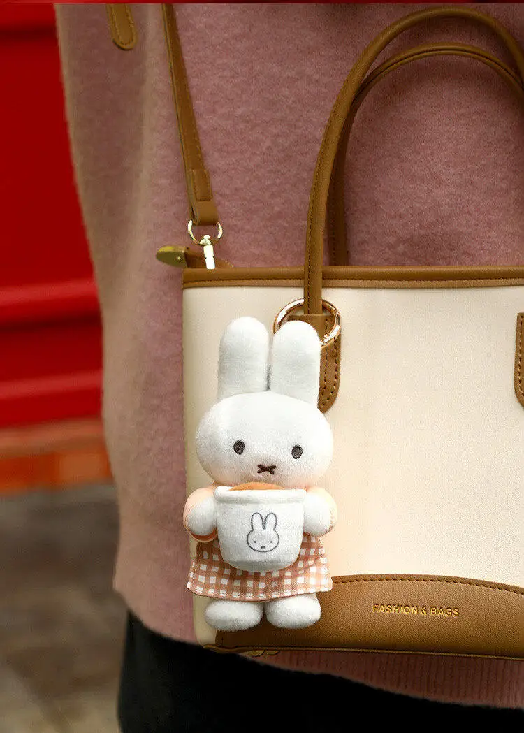 Miffy Official Bakery Series Plush Keychain Blind Box / Charm Blind Box - Fashion Trendy Toy Birthday Graduation Gift For Girls