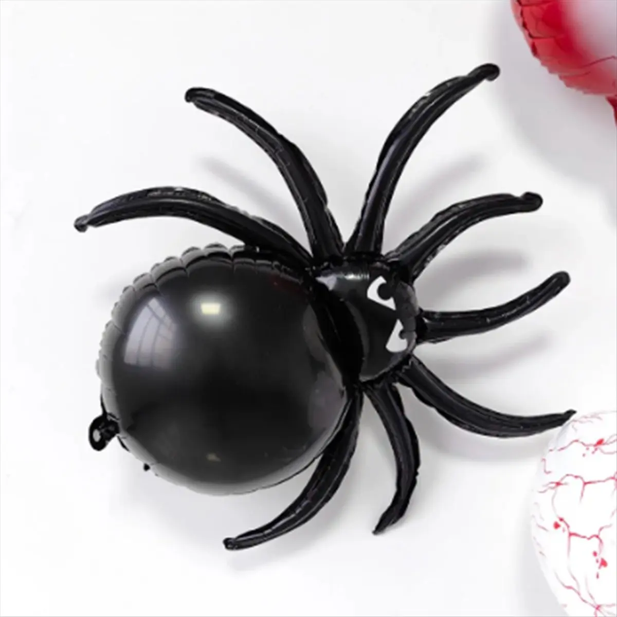 *A91P Halloween Party Spider Foil Balloons Spider Themed Party Birthday Balloon Halloween Black Spider Balloon for Halloween B