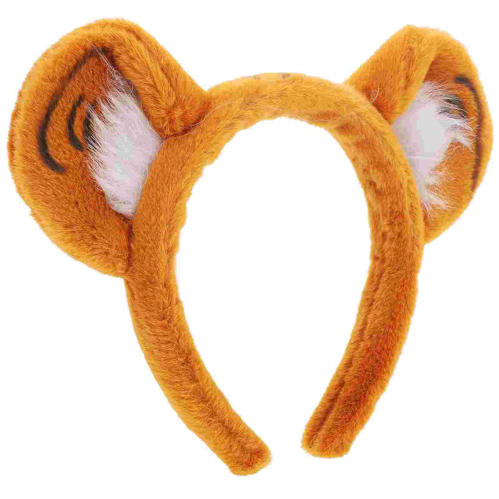 

Tiger Headband Girl Hair Accessories Ear For Headbands Fox Party Cloth Animal Hairband