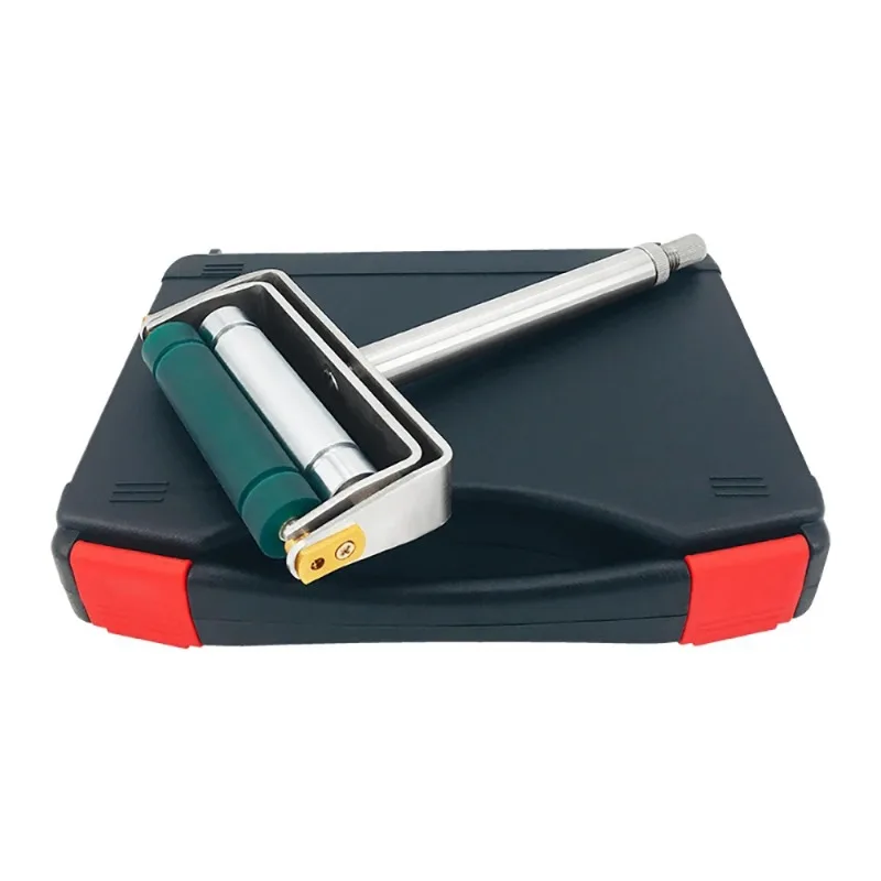 Manual Ink Printing Film Applicator Ink Proofer Manual Color Wheel Metal Anilox Roller Rubber Roller Ink Sampler Tool