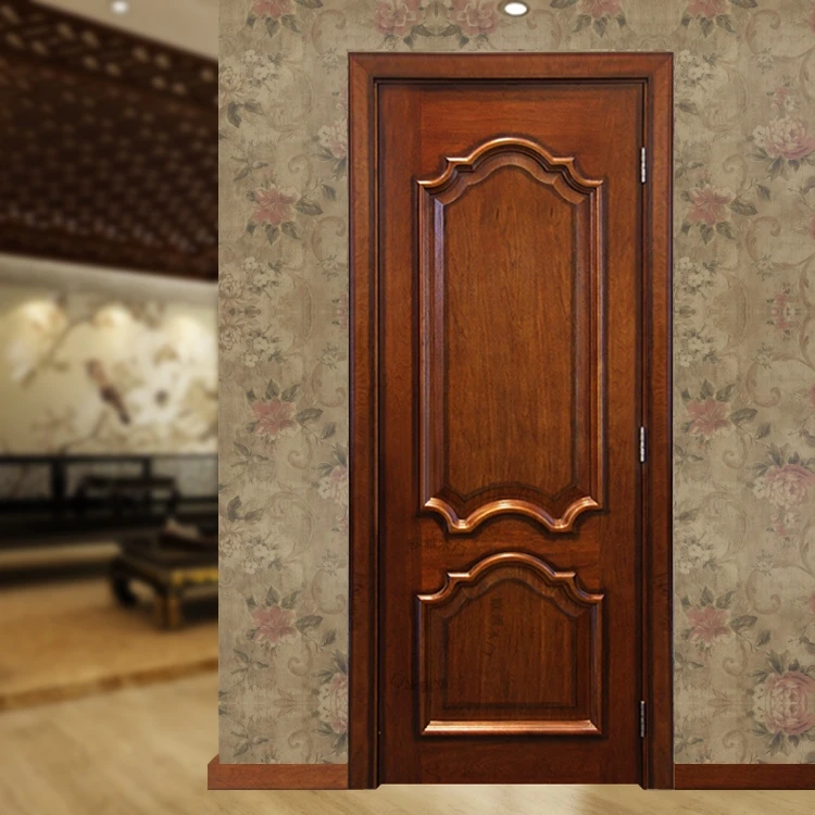 

European Solid Wood Door Interior Paint Room