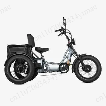 Stable 3-Wheel Elderly Electric Trike with ESC System Ergonomic Seat EU L5e & CPSC Approved