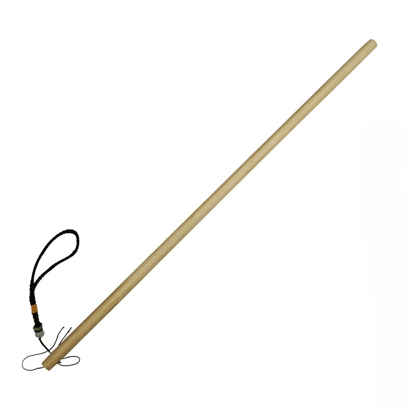 Teaching Whip Staff Vine Stick, Teacher\'s Dedicated Household Dance, White Wax Wood, Redwood