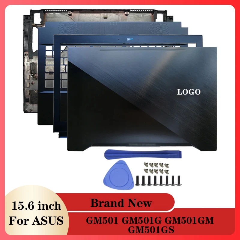 

NEW Laptop LCD Back Cover/Front bezel/Palmrest/Bottom Case For ASUS GM501 GM501G GM501GM GM501GS 13NR0031AM0301