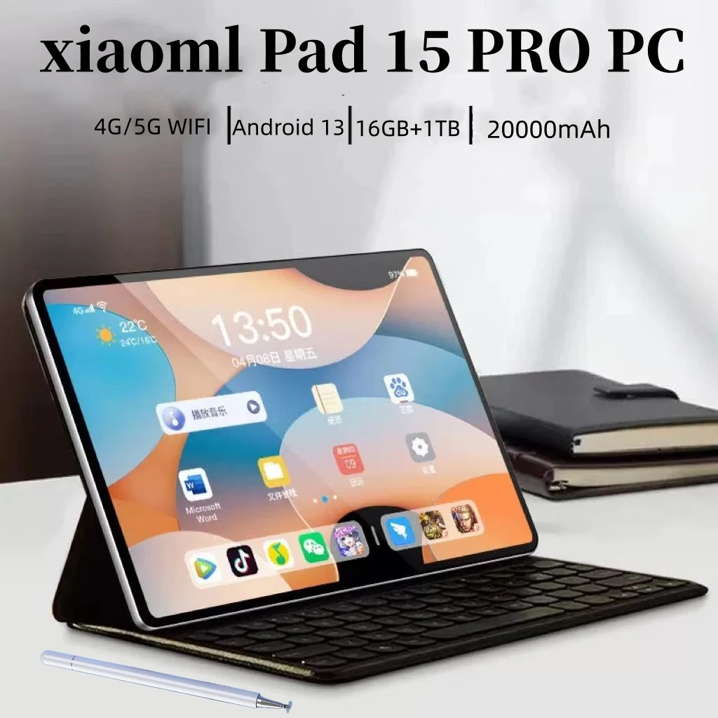 2024 Global Version Tablets Xiaoml Pad 15 Pro 11 inch HD Original Tablet 5G Wifi Android PC MI Tablets Google Play Tablets PC