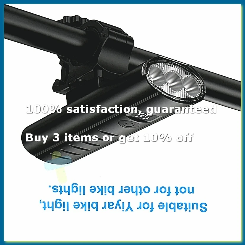 ●Bike Light Mount Bracket - Upgrade Nylon Material Bicycle Lights Bracket Holder Fit for 0.86-1.39 Inch Bike Handlebars
