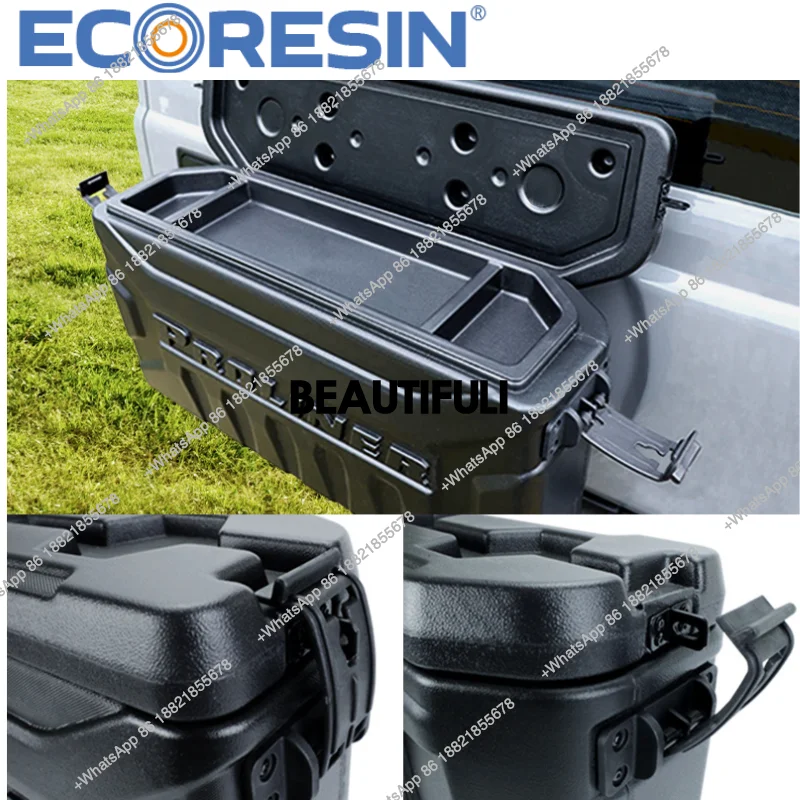 Tailgate Toolbox Storage Box for 2019-2025 JB64/JB74 Lightweight External Spare Tire Backpack Accessory Current