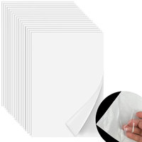 Adhesive Sheet Double Sided Iron-on Patch Lightweight Permanent Heat Melt Fabric For Garment T-shirts Backpack Pants Decoration