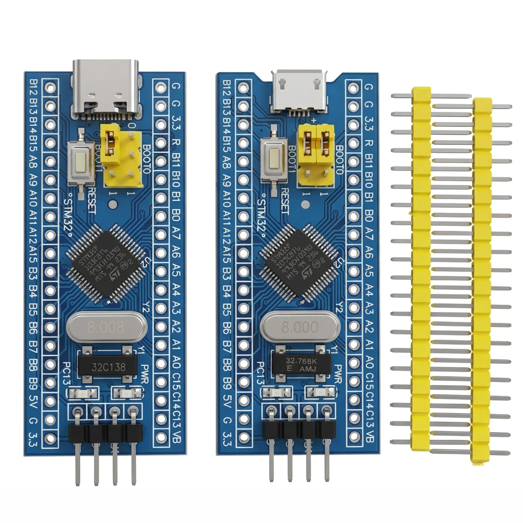 Módulo de Placa de Desarrollo de Sistema Mínimo STM32F103C6T6 STM32F103C8T6 ARM STM32 para Arduino