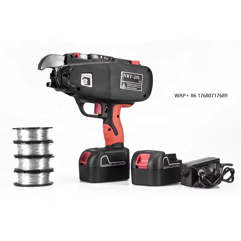 

Portable Battery Powered Rebar Tying Tools Handheld Rebar Bar Binding Machine for Construction Site