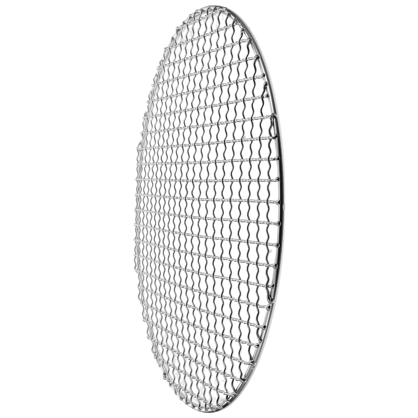 Grill Mat Round Barbecue Net Environmentally Friendly Reusable Non Stick High Temp Resistant for Outdoor Cooking Bbq Supplies