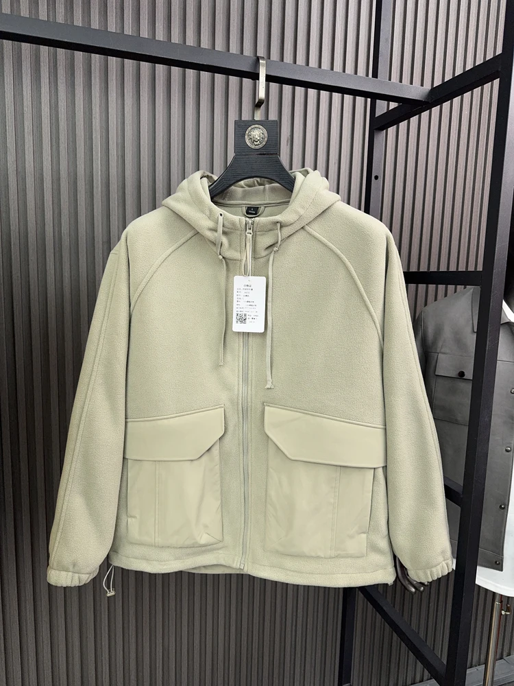 เสื้อโค้ทผู้ชายสองด้าน Svip Thien รุ่น Fce Jaet สำหรับฤดูใบไม้ร่วงและฤดูหนาว สไตล์ลำลองทันสมัย มีฮู้ด อุ่นสบาย เหมาะสำหรับใส่พักผ่อน