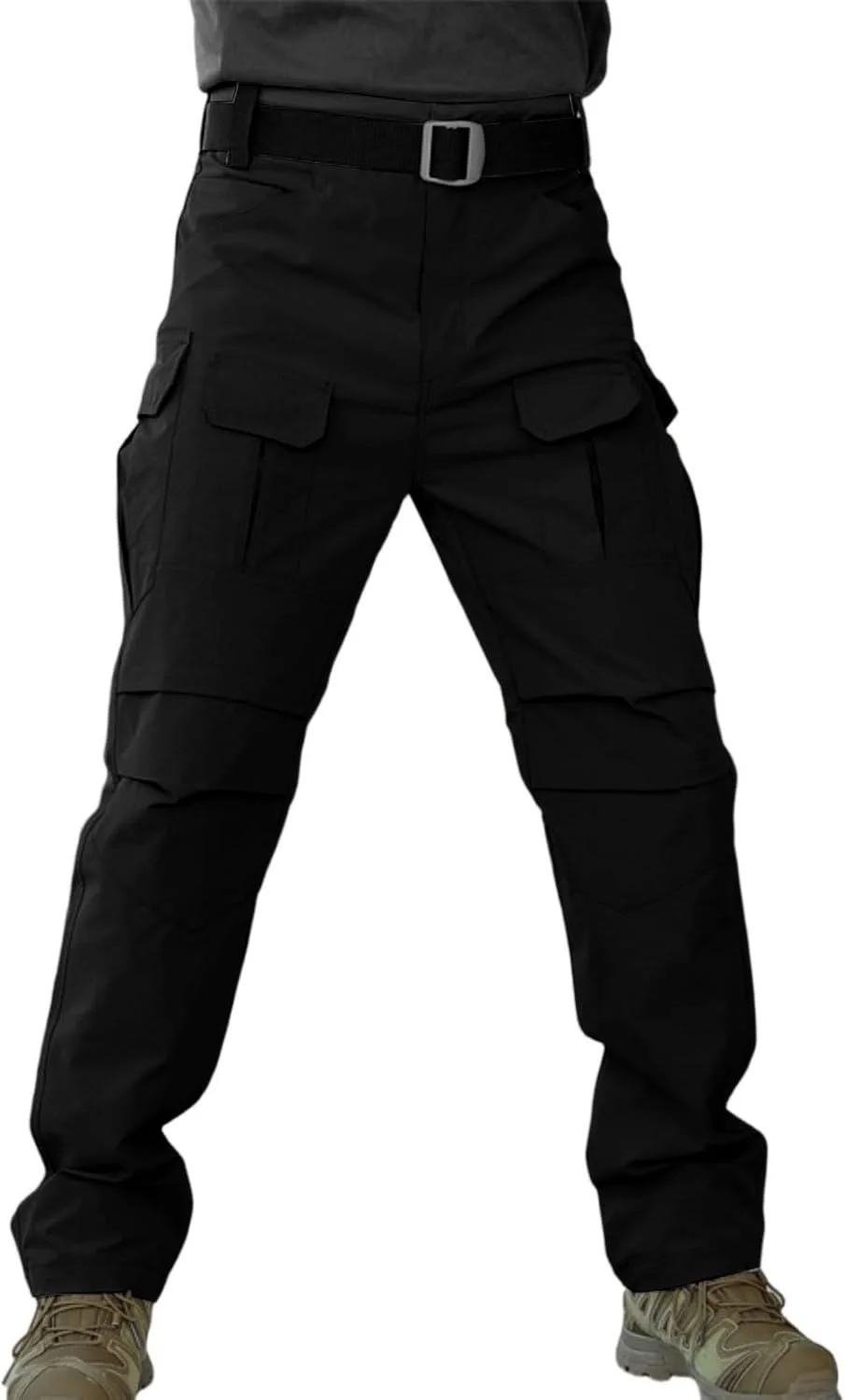 Men's Tactical Cargo Pants, Slightly Stretch Fabric, Soft and Breathable, Multi-Pocket, Suitable for Casual Outings