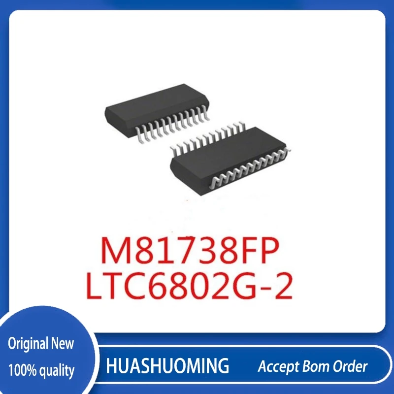 5Pcs/Lot  LTC6802G-2  LTC6802G  SSOP44    M81738FP  SSOP24