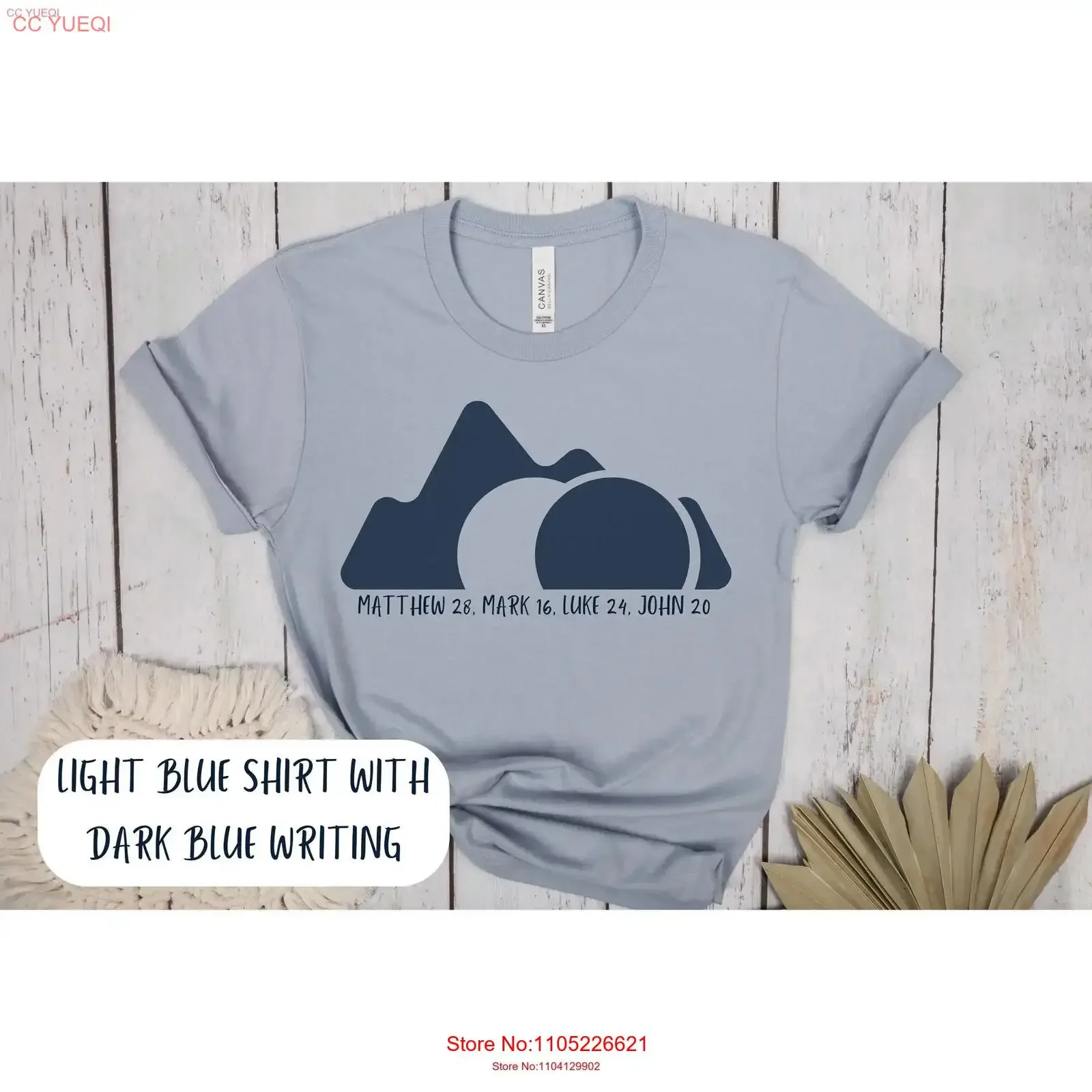 T-shirt Empty Tomb – Célébration de Pâques, Résurrection de Jésus, Vêtements d'inspiration chrétienne, Mode spirituelle vintage délavée