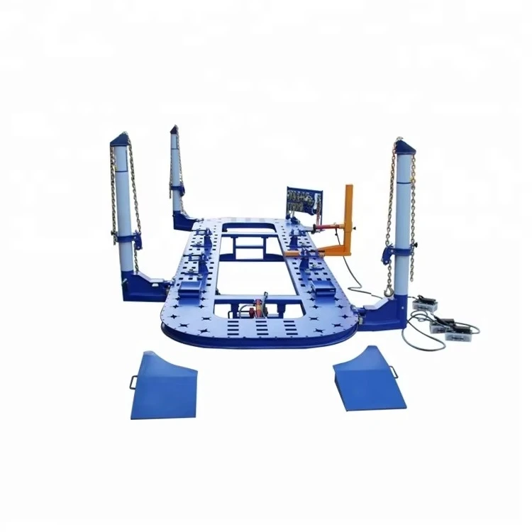 Automotive Chassis Frame Bench Body Shop Frame Puller Car Body Frame Machine