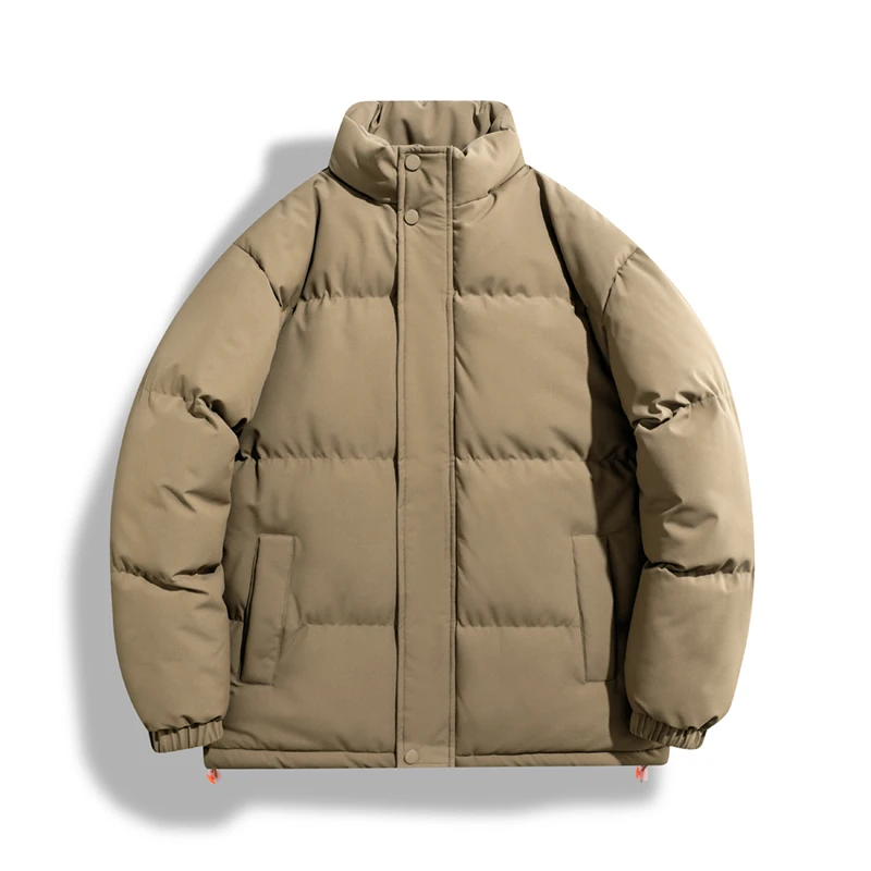 Neue Herbst Winter Winter Mode Männer vielseitig verdickt warmen Mantel Jugend locker lässig Stehkragen wasserdichte Baumwolle Jacke Mantel