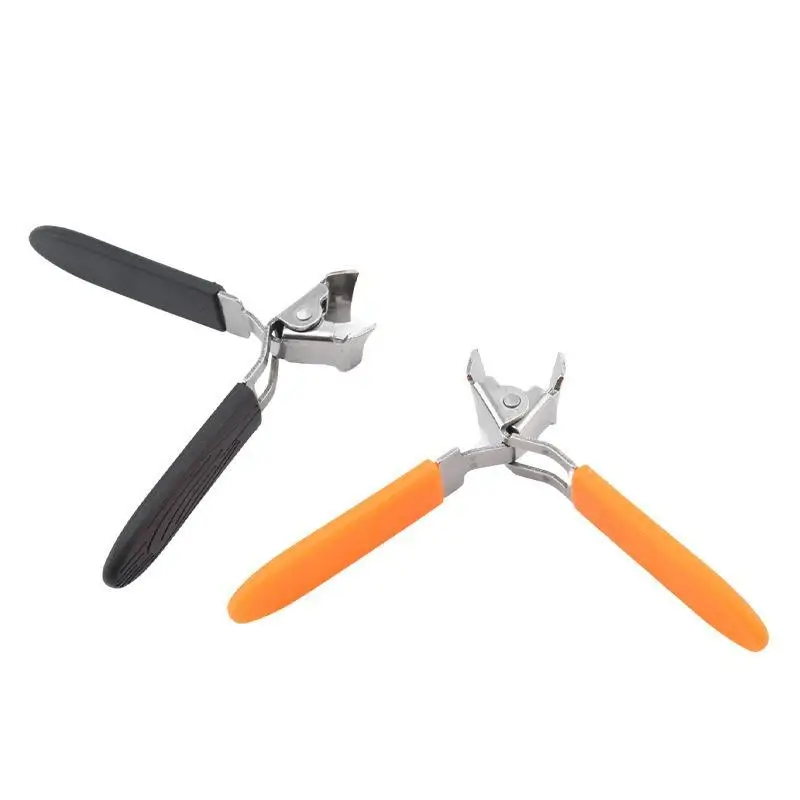 المهنية الفولاذ المقاوم للصدأ مسمار كليبرز مجموعة للأظافر السميكة مكافحة سبلاش حاد المتقلب مسمار باديكير أدوات مانيكير للرجال #6