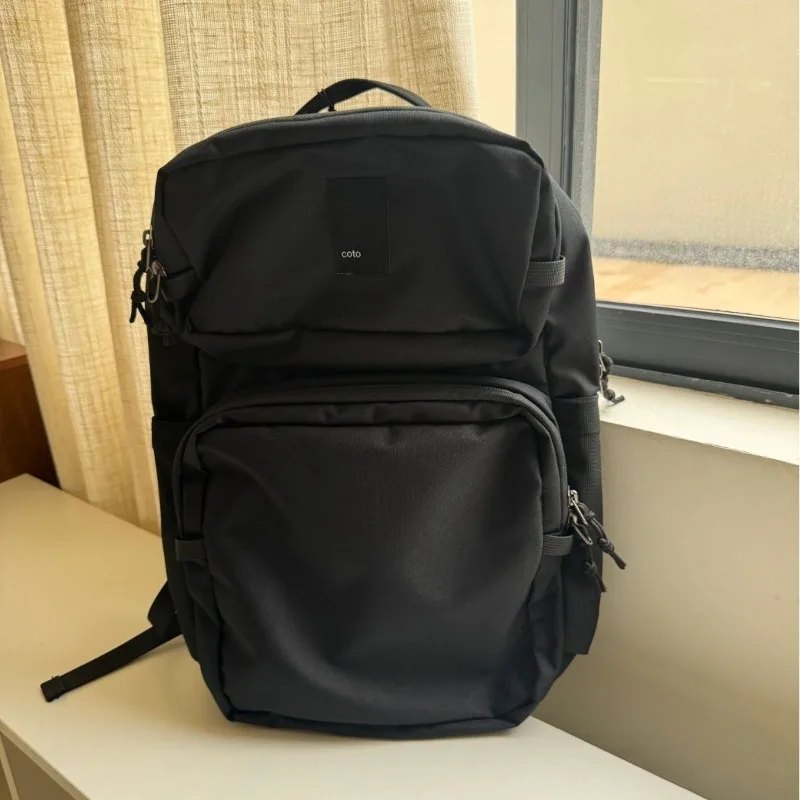 2026 New 16L Fashionable Personalized Backpack Splicing Dopamine Student Backpack Outdoor Travel Waterproof Mountaineering Bag