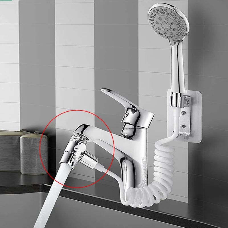 Alloy Switch Faucet Adapter Kitchen Sink Splitter Diverter Valve Water Tap Connector for Toilet Bidet Shower Kichen Accessories