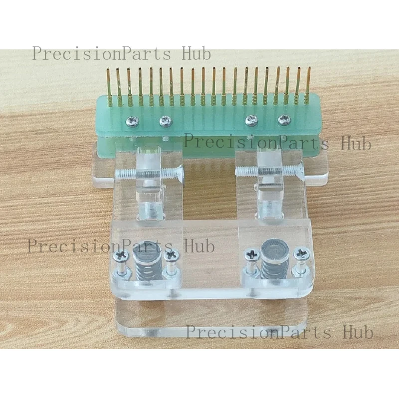 LCD Screen Test PCB Clamp Tooling Fixture Probe Pogo Pin Programming Download 2.54