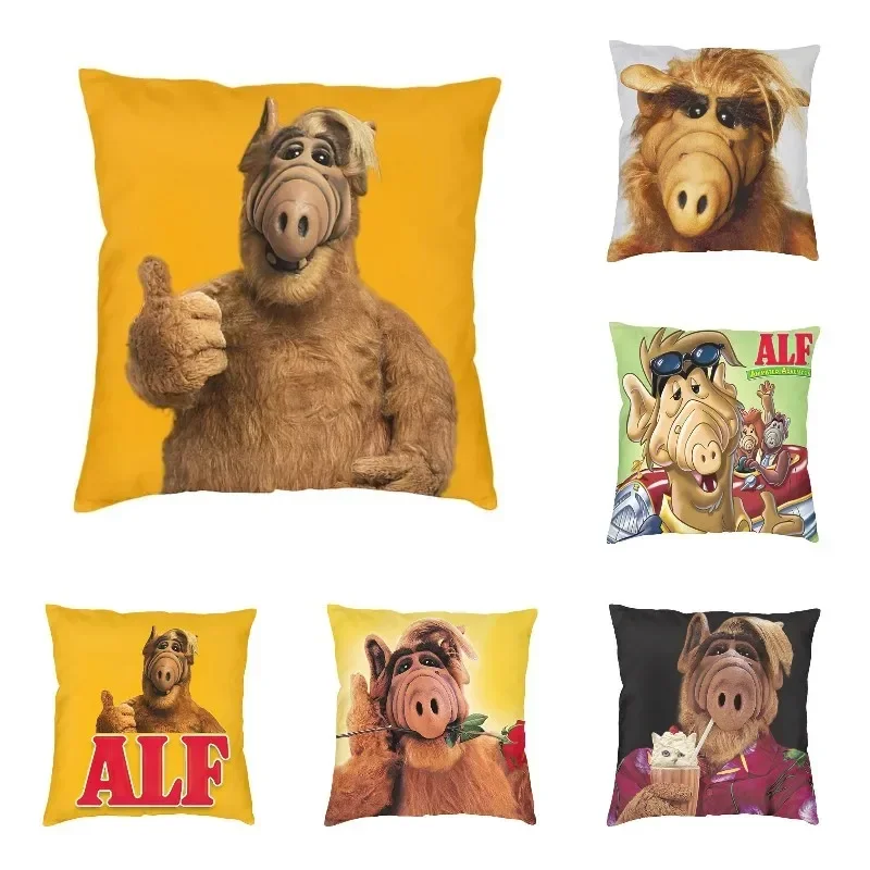 

Alf Thumbs Up Cushion Cover Sofa Living Room Alien Life Form Sci Fi Tv Show Square Throw Pillow Case 45x45cm 18x18Inch 40x40cm