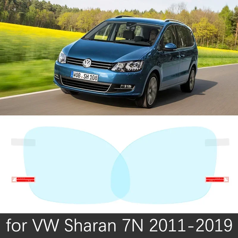 

Full Cover Anti Fog Film For Volkswagen VW Sharan 7N 2011~019 Rearview Mirror Rainproof Anti Fog Films Clear Sticker Accessories