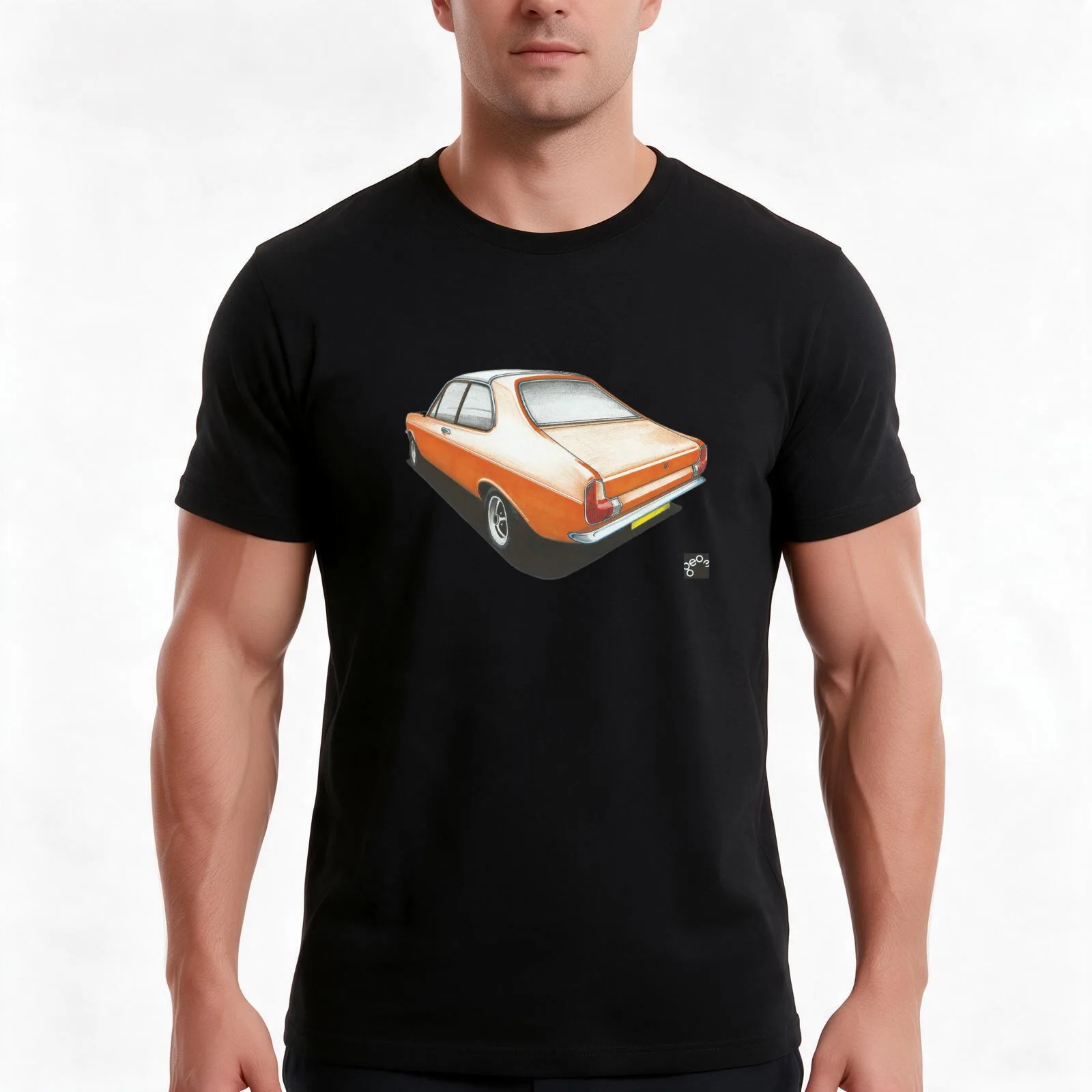 Geo3Doodles Hillman Avenger Sunseeker T-Shirt Summer Casual Cotton Tee Oversized Streetwear Tops Vintage Graphic Print