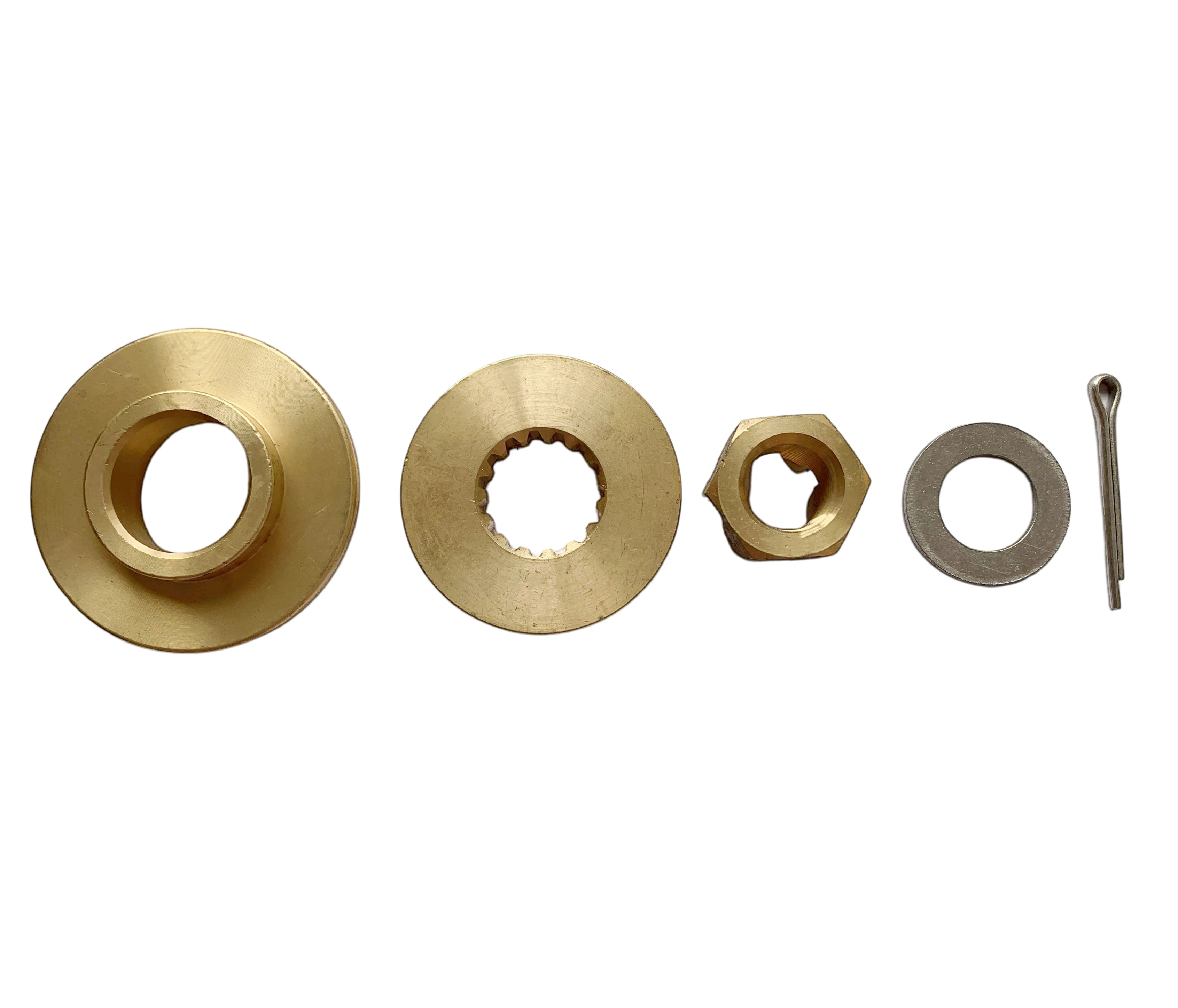 Propeller Installation Hardware Kits fit YAMAHA 100HP-130HP Outboard Motos Thrust Washer/Spacer/Washer/Nut/Cotter Pin Included