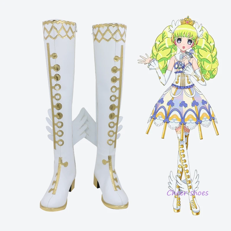 Anime PriPara Falulu Cosplay Shoes Comic Halloween Carnival Cosplay Costume Prop Men Boots Cos