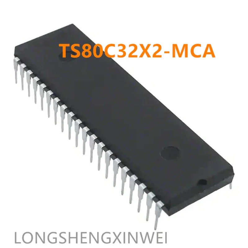 1PCS New Original TS80C32X2-MCA 80C32X2 DIP-40 SCM 8 Bit Microcontroller for IC Storage