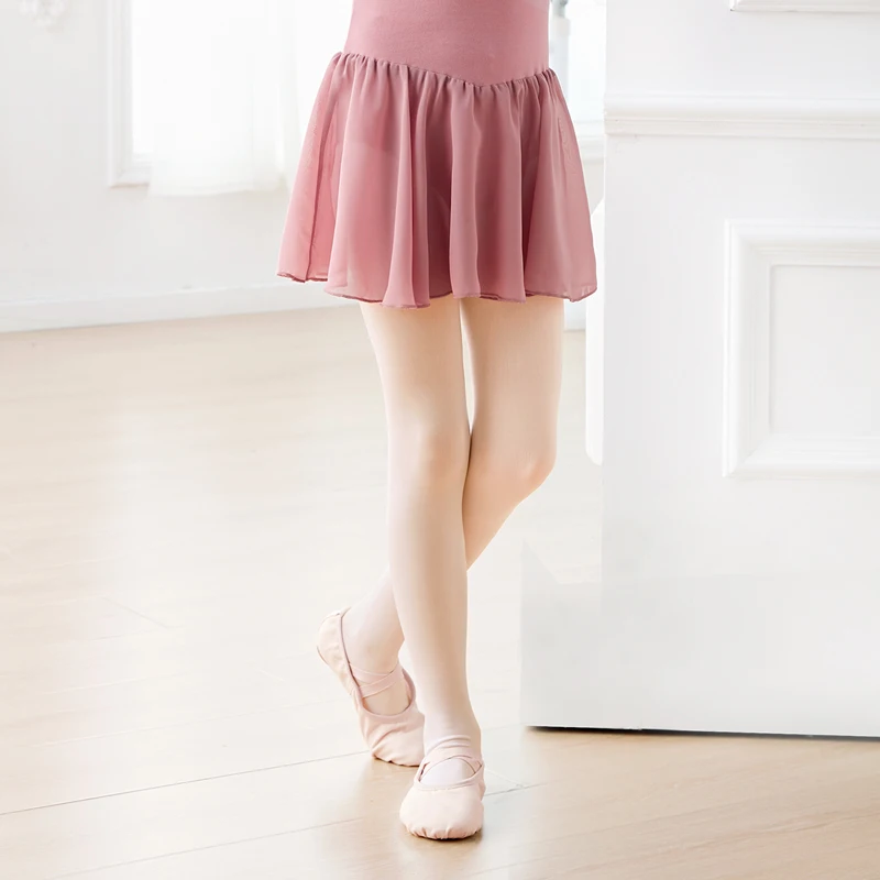 Medias de Ballet para niñas, medias de baile antideslizantes, pantimedias de baile de Ballet sin costuras, pantimedias antideslizantes para niños pequeños