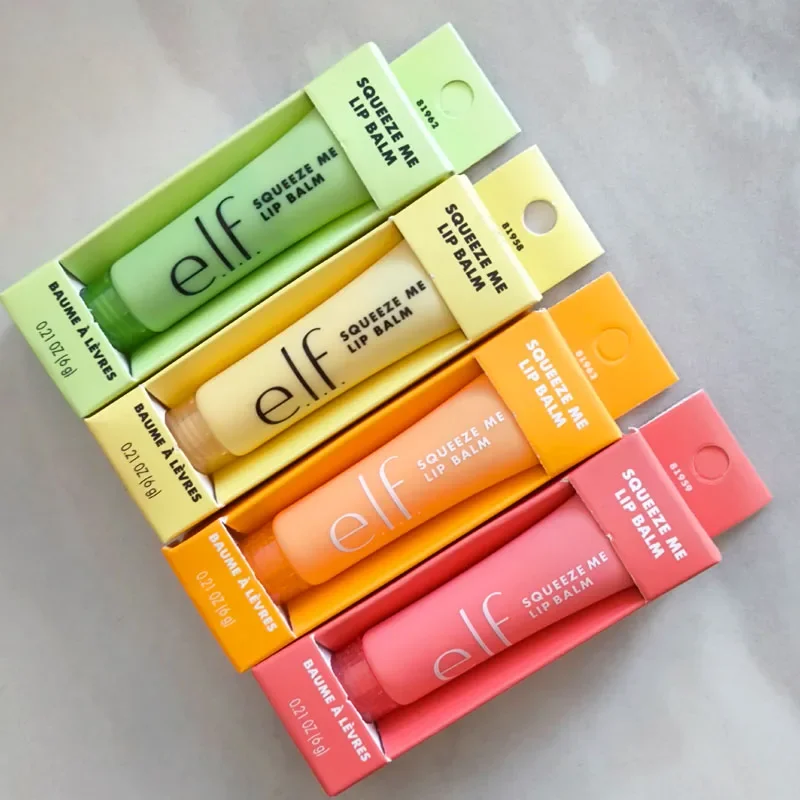 Elf Lip Balm 2Pcs Duo Set Cherry & Bubblegum Mint & Chocolate Lasting Moisturize Lip Gloss Glow Reviver Lipstick Beauty Makeup