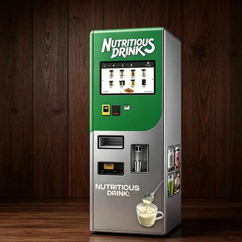 Commercial Protein Smoothie Vending Machine with Cashless Payment for Fitness Center Retail Store Wholesale Customized
