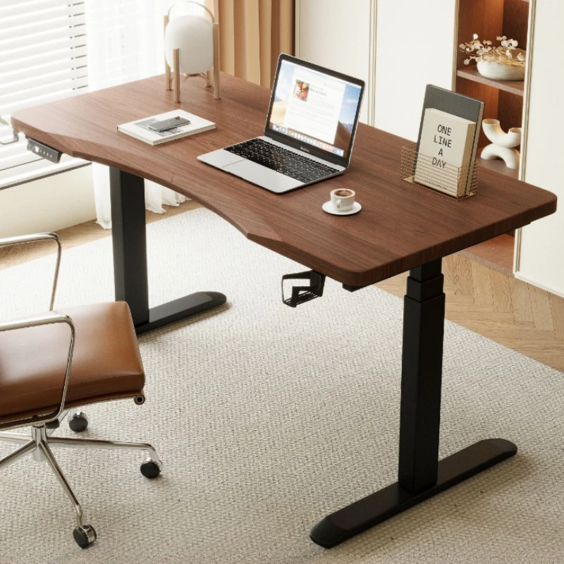 electric lifting computer desk home study elevable standing computer table high-end workbench escritorio gamer office furniture
