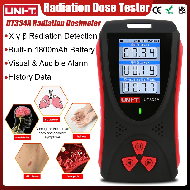 UNI-T UT334A Geiger…