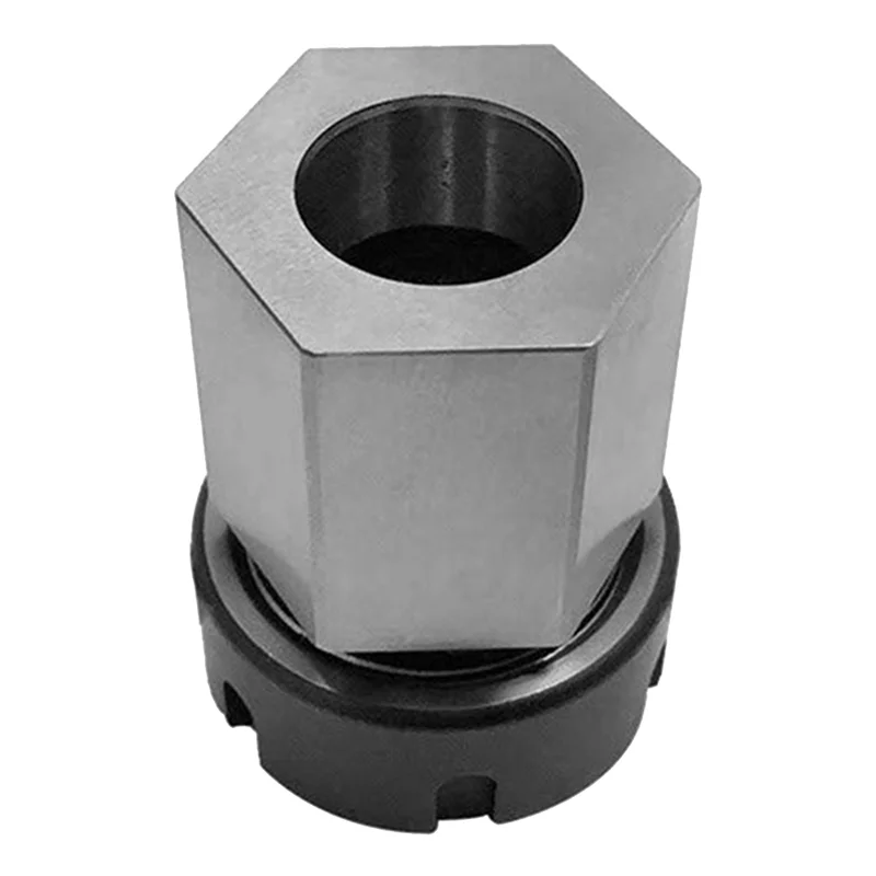 

1PCS Hard Steel Hex Collet Chuck Block Chuck Collet Holder for Lathe Engraving Machine ER40