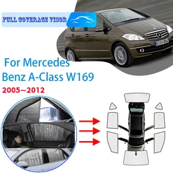 For Mercedes Benz A-Class W169 2005~2012 2010 Car Window Windshield Sunshade UV Protection Reflector Sun Shade Auto Sun Visor