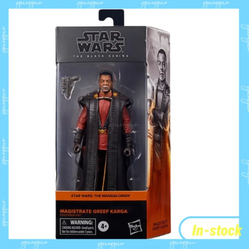 

【In-stock】 Hasbro Black Series Mandalorian Magistrate Greef Karga Animation Character Toy Model Collection